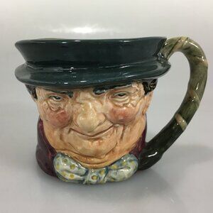 Royal Doulton Toby Mug Jug Tony Weller 3" Made in England